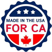 Made in the USA for Canada badge
