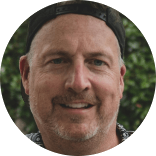 Portrait shown with James's customer story